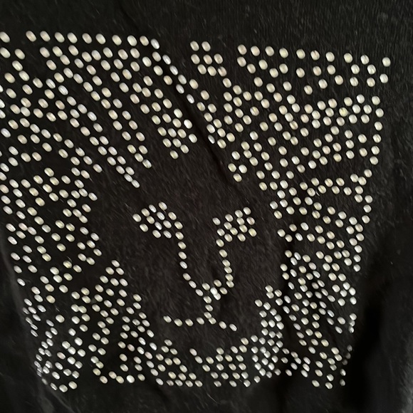 EUC Anne Klein Short Sleeve Logo T-Shirt. Black Size XL - Picture 3 of 4